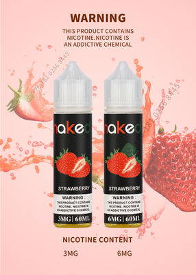 Vape Likit E-Sigara Yağı Çilek Tadı 5mg 6mg Nikotin MSDS