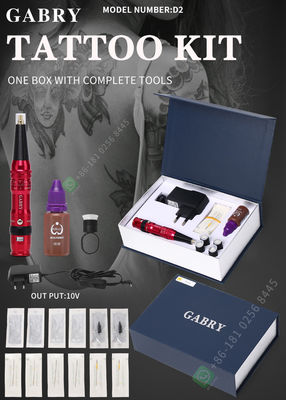 Dudak Kalıcı Makyaj için 1 Kit Kablosuz Güzellik Dövme Makinesi Kalemi