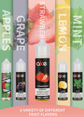 Vape Likit E-Sigara Yağı Çilek Tadı 5mg 6mg Nikotin MSDS