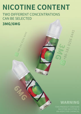 Düşük Nikotin Tuzlu E-Sigara Vaping Likiti OEM Paketi