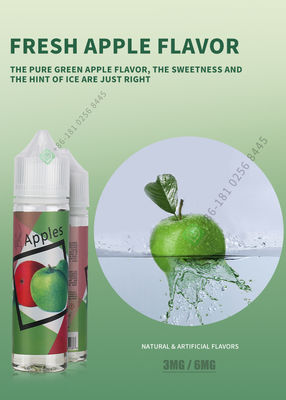 FCC 3mg 6mg E-Sıvı Vape Suyu Vaping Sıvısı 24 Ay Raf Ömrü