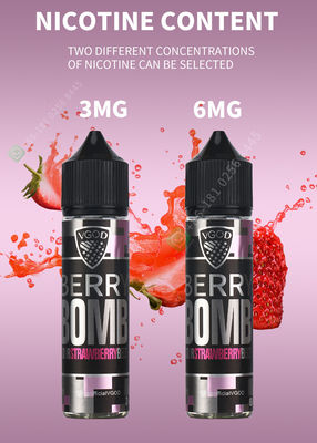 VGOD Vape Suyu E-Sıvı ODM E-Sigara Vaping Sıvısı% 100 Doğal Malzemeler Buharlaştırıcı İçin E-Suyu