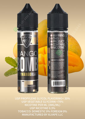 VGOD Vape Suyu E-Sıvı Saf Nikotin E-Sigara Vaping Sıvı Dolum Duman Suyu Tadı 60 ml