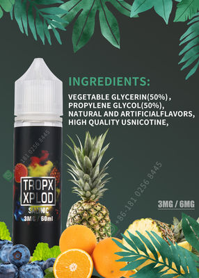 Nikotin E-Sıvı Vape Suyu E-Sigara Vaping Likit 30ml 60ml Vape Suyu Portakal Tadı