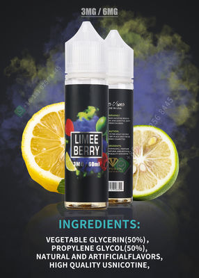 E Sigara Vape Pen için OEM 60ml Vape Suyu Nikotin Tuzu
