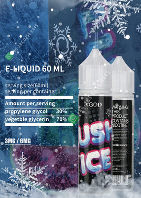 E - Liquid Boom Vape Juice Nikotin Gücü 3mg 6mg 24mg, 3 Yıl Son Kullanma Tarihi