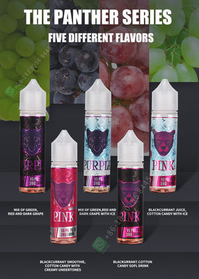 Plastik şişe Tip 30ml Vaping Juice Nic Salt Vaping Liquid VGOD BLVK NASTY