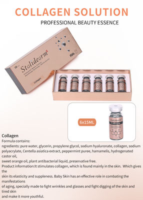 10ml Özel Etiket Stalidearm Yaşlanmaya Karşı Dayanık Peptidler Kolajen Aloe Yüz Esansı Beyazlatıcı kırışıklık önleyici serum