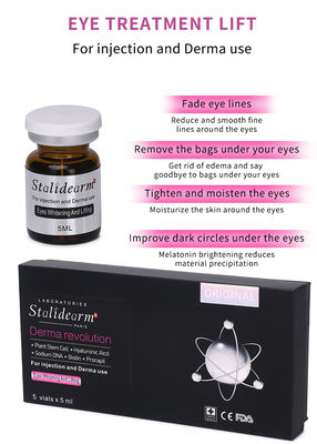 Özel Etiket Satlidearm Gözler Beyazlatma ve kaldırma Enjeksiyon Serumu Kırışıklıkları Kırmızı Daireler Anti-aging Dermal Filler