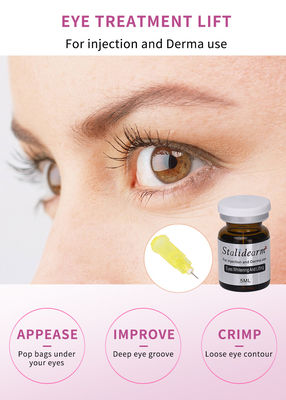 Özel Etiket Satlidearm Gözler Beyazlatma ve kaldırma Enjeksiyon Serumu Kırışıklıkları Kırmızı Daireler Anti-aging Dermal Filler