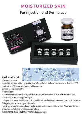 Kozmetik Güzellik 5ml Yaşlanma Karşıtı Mikroneedling Hyaluronik Asit Enjekte edilebilir Dolgu Enjeksiyonu
