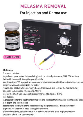 5ml Anti Melasma Serum sıvı enjeksiyon seti OEM özelleştirme ile