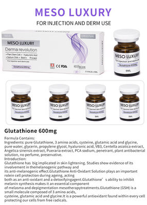 Fabrika Yüz Mesoterapi Enjeksiyon Serum Aydınlatıcı Nemlendirici Yaşlanma Karşıtı Beyazlatıcı Glutatyon kaldırma dolgu