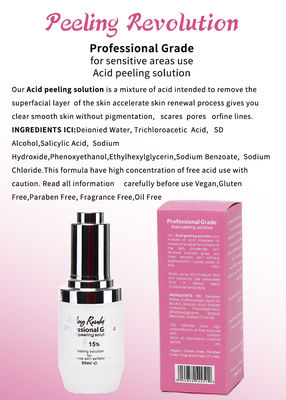 30ml Cilt Peeling Serumu / Profesyonel Sınıflı Sıvı Yüz Cilt Peeling Çözümü