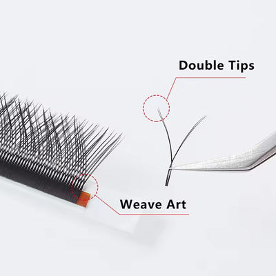 YY Lash Genişlemeleri CC/D/DD Curl 0.10mm Kalınlık Hacim Genişlemesi 8-14mm Uzun Sürekli Mat Siyah Sahte Lashlar