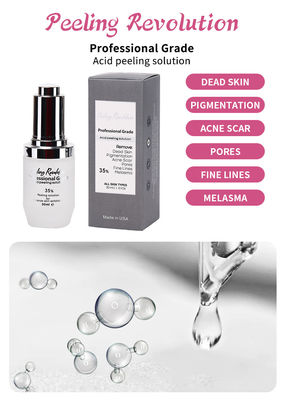 Peeling Serumu Deri Peeling Solüsyonu Akne Çıkartıcı Deri Bakımı Deri Peeling 30ml