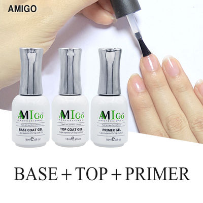Amigo Gel Tırnak Lakı Kit 18ml Yarım Kalıcı UV / LED Tırnak Salonları için