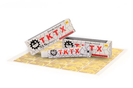 TKTX Lido Caine İçeren Uyuşturucu Krem ile 3-5 Saat Ağrı Giderimi ve Yarı Kalıcı Makyaj