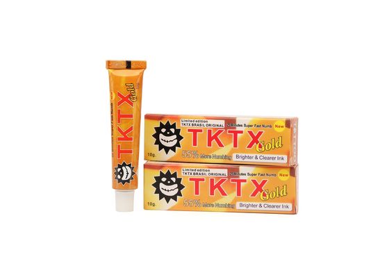 TKTX Numbing Cream 75% Numb Su bazlı ağrısız dövme ve yarı kalıcı makyaj için yağsız anestezi kremi