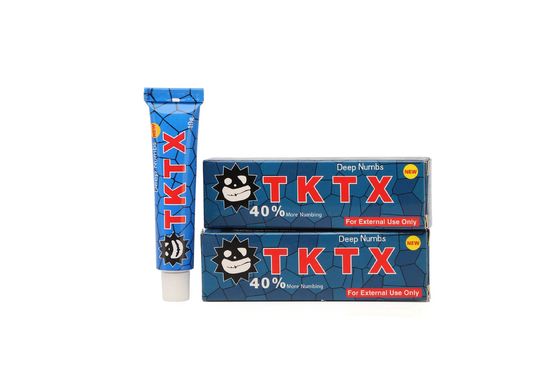 TKTX Numbing Cream 10g Su bazlı yağsız dövme anestezi kremi hızlı 3 ila 7 günlük teslimat ile