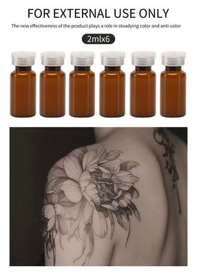 1 Dakikalık Hızlı Eylemli Dövme Uyuşturma Kremi 2ml/ şişe 6 şişe/ Ağrı kesici ve kalıcı makyaj seti