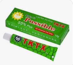 Tktx Numb Cream Dövme Anestezik Yağ Güçlü Etki Dövme Microblading için Numbing Cream Toptan Fiyat