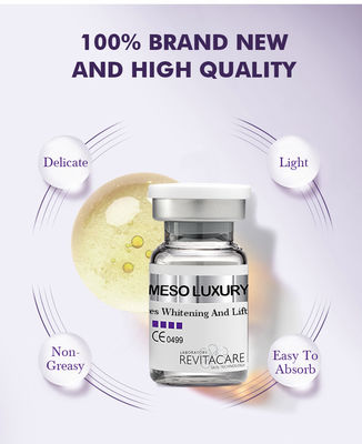 Private Label Kırışıklık Karşıtı Meso Serum Microneedling 6pcs / Set Koyu Halkayı Kaldır Göz Kırışıklık Serumu