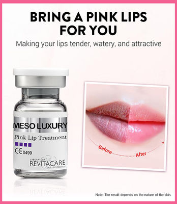 Pembe Lüks C Vitamini Dudak Serumu Meso Organik Bakım Dudak Parlatıcı Serum