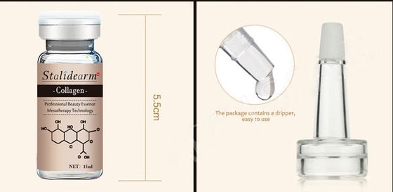 Private Label Kırışıklık Karşıtı Yüz Beyazlatıcı Nemlendirici Öz 10ml Organik Kollajen Serum