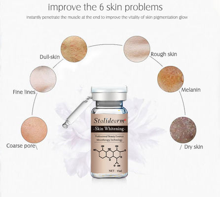 Cilt daha parlak Meso Serum Microneedling Özel Logo Yaşlanma Karşıtı Beyazlatıcı Serum