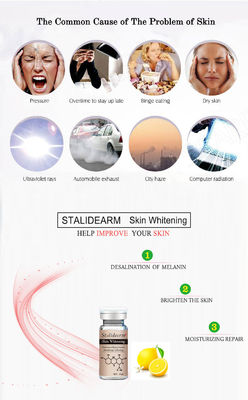 Cilt daha parlak Meso Serum Microneedling Özel Logo Yaşlanma Karşıtı Beyazlatıcı Serum
