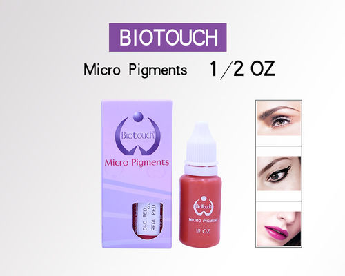 Biotouch Mikro Pigment Dövme Mürekkebi Çikolata Kahverengi 1/2 Oz Kaş Dudak Dövme Kalıcı Makyaj Pigmenti
