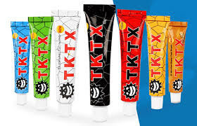 Kalıcı Makyaj TKTX Dövme Uyuşturma Kremi Orijinal Lidokain Sarı 10g