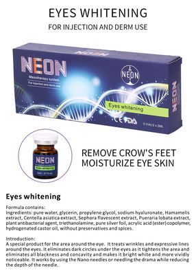 Neon Marka Orijinal Kırışıklık Karşıtı Göz Serumu Mezoterapi Enjeksiyon Beyazlatıcı Göz Serumu