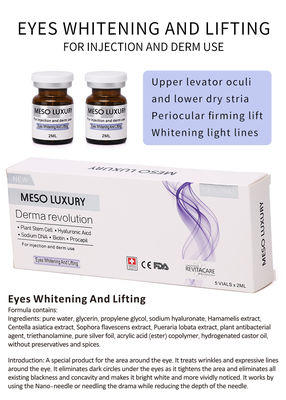 Transparan meso Organik Eye Lifting Serum / Göz Kırışıklık Karşıtı Serum 2ml