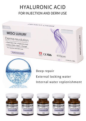 Private Label Nemlendirici Hyaluronik Asit Serum Enjeksiyonları Daha Genç Yüz İçin Lüks Mezoterapi Enjeksiyonları