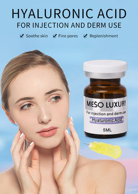 Private Label Nemlendirici Hyaluronik Asit Serum Enjeksiyonları Daha Genç Yüz İçin Lüks Mezoterapi Enjeksiyonları