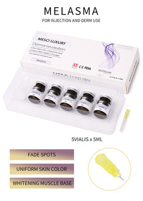 Siyah Noktalar İçin Anti UV Meso Melazma Kaldırma Serumu Enjeksiyon 5ml Yüz Serumu