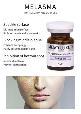 Siyah Noktalar İçin Anti UV Meso Melazma Kaldırma Serumu Enjeksiyon 5ml Yüz Serumu