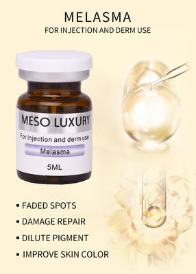 Siyah Noktalar İçin Anti UV Meso Melazma Kaldırma Serumu Enjeksiyon 5ml Yüz Serumu