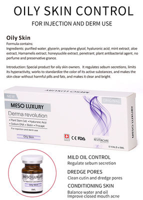 Yağ Kontrolü Cilt Dengesi Serumu Meso Lüks 24k Altın Peptid Serum Seti Özel Etiket OEM