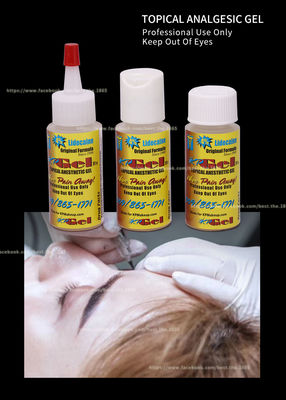 SSJ 48 Dövme Uyuşturma Jeli 30ML Kalıcı Makyaj Anestezik Jel Dudaklar İçin
