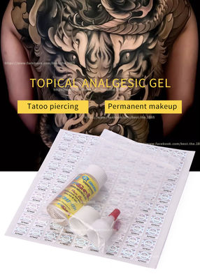SSJ 48 Dövme Uyuşturma Jeli 30ML Kalıcı Makyaj Anestezik Jel Dudaklar İçin