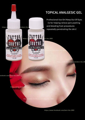 TKTX 1 FL OZ Dövme Uyuşturma Jeli Kalıcı Makyaj İçin Anestezik Jel Yatıştırır