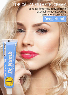 Kalıcı Makyaj Anestezik Krem Dr Numb Dudak Kaş Eyeliner Dövme Uyuşturucu Krem