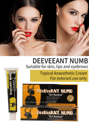 Deeveeant Numb Cream Kalıcı Makyaj Lidocaine Cream Yüksek Kaliteli Dövme Anestezik Cream