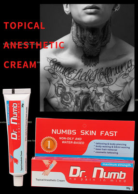 30g Numb Anestezik Krem / Dr Numb dövme Uyuşturma Kremi 3 Saatlik Kalıcı Etki