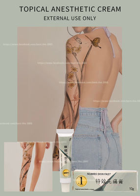 Numbs Skin Fast Dr. Numb 10g Kalıcı Makyaj Ağrısız Krem Ağrıyı Durdurun Etkili Harici Kullanım Sadece TKTX 10g