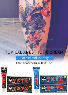 Lazer Epilasyon için Orijinal TKTX Sarı Uyuşturma Kremi 10g Microneedling
