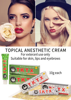 Lazer Epilasyon için Orijinal TKTX Sarı Uyuşturma Kremi 10g Microneedling